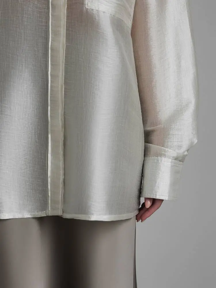 Рубашка (onesize (42-46RU), серая олива). Изображение № 4