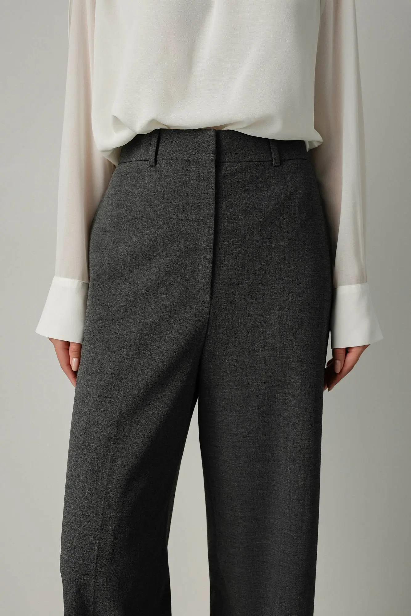 Брюки (S (42RU) тёмно-серый). Избражение № 2