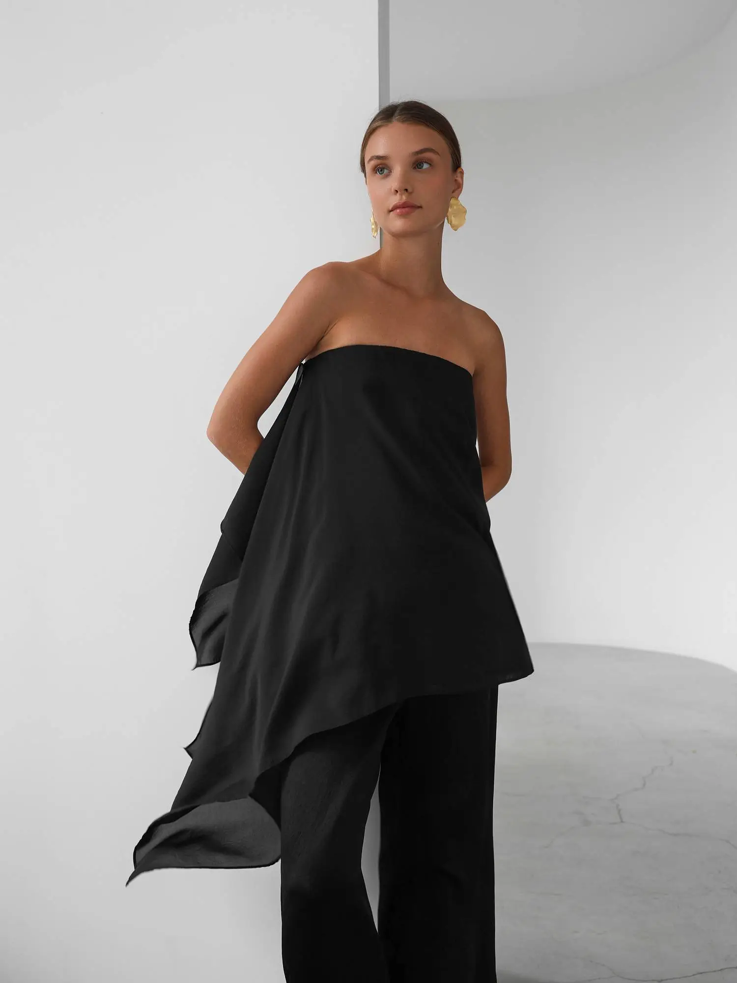 Топ (S (42RU), чёрный). Избражение № 4