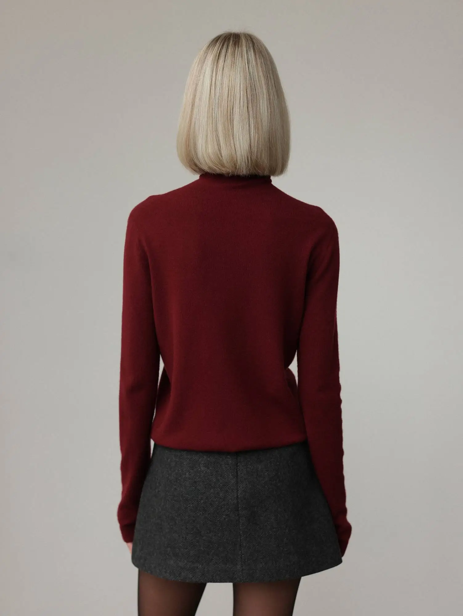 Водолазка (onesize (42-46RU), бордовый). Избражение № 6