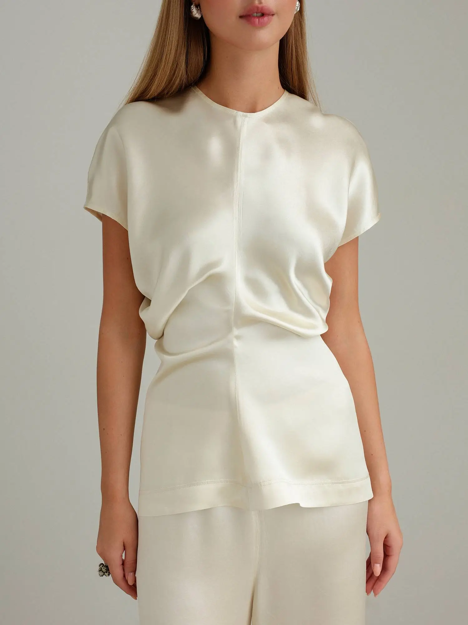 Топ (L (46RU), кремовый). Избражение № 2