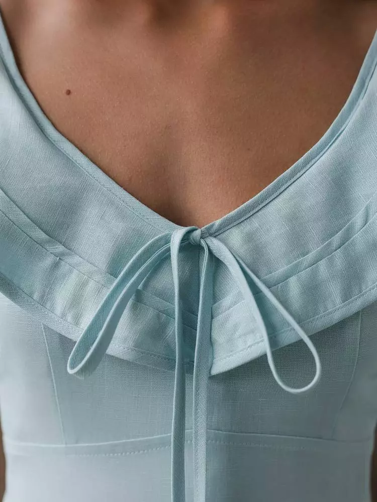 Платье (M (44RU), нежно-голубой). Изображение № 4