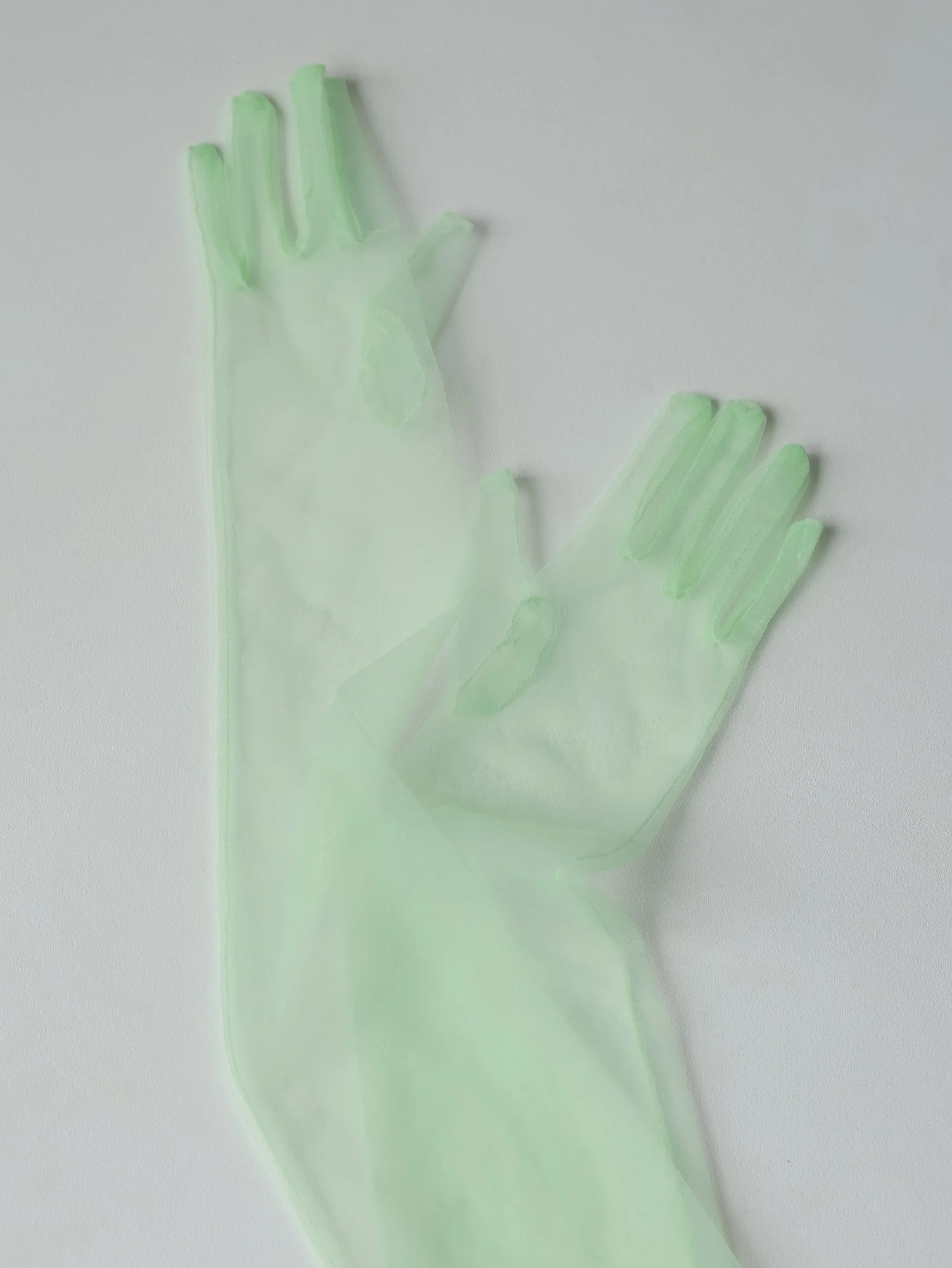 перчатки (салатовый). Избражение № 2