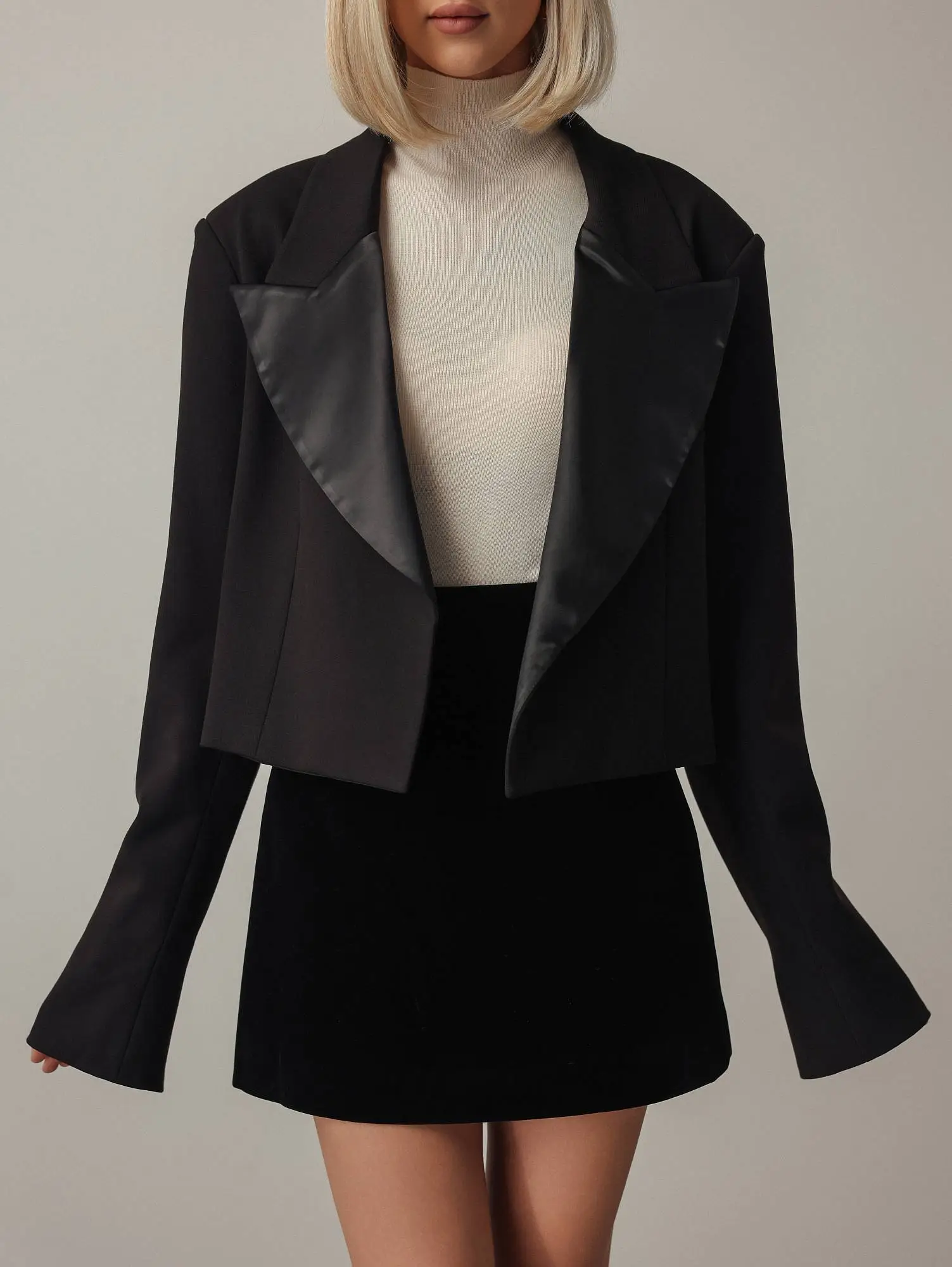 Пиджак (M (44), чёрный). Избражение № 2