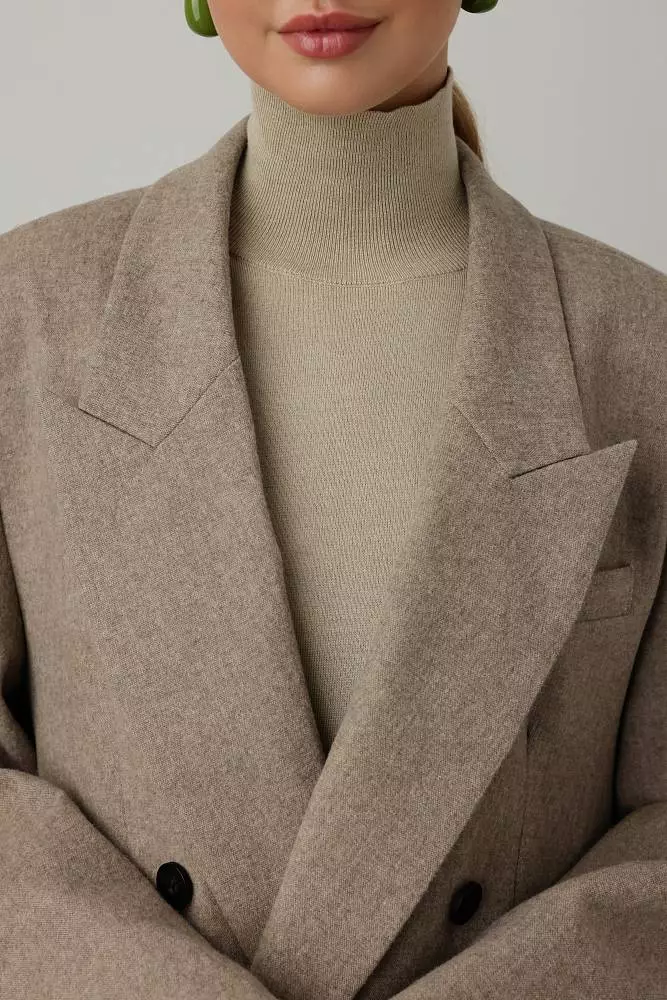 Пиджак (M (44RU), бежевый). Изображение № 3