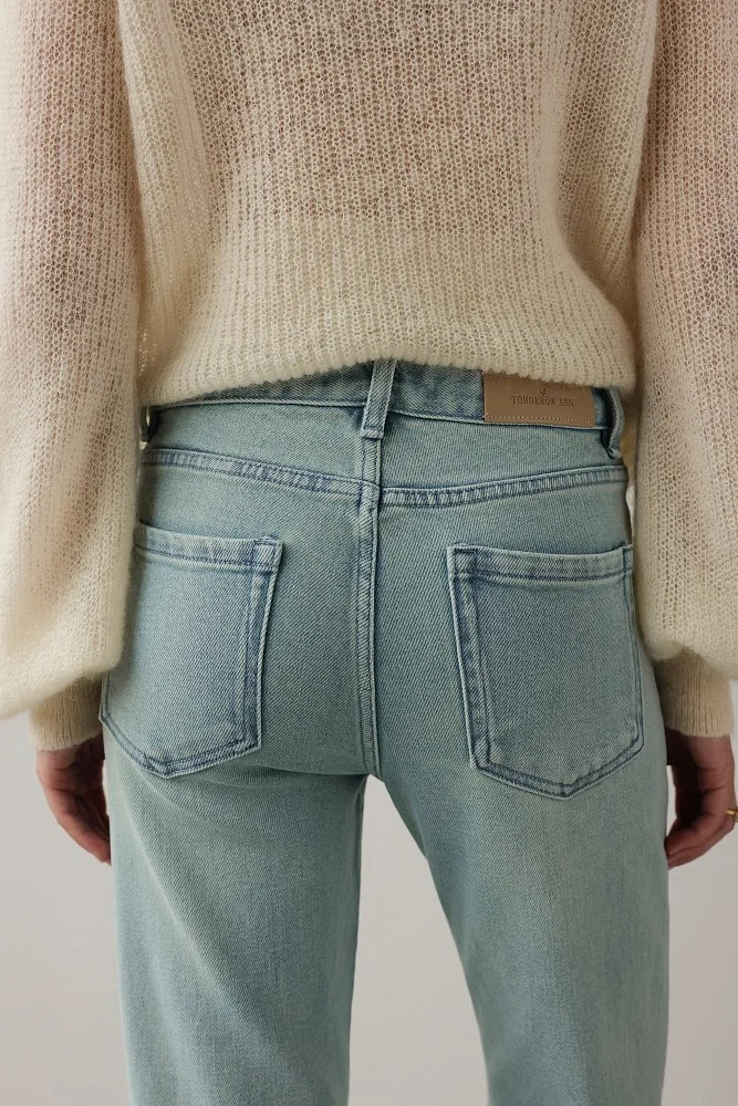 Джинсы (L (46RU), светло-голубой). Изображение № 6