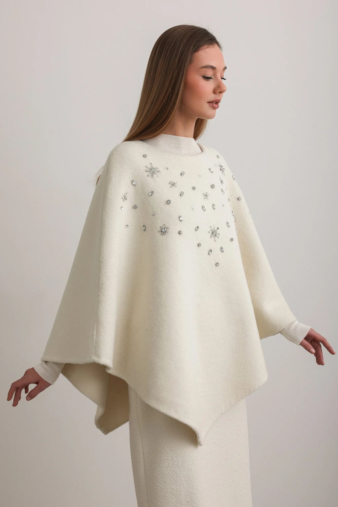 Накидка (M (44RU) молочный). Избражение № 2