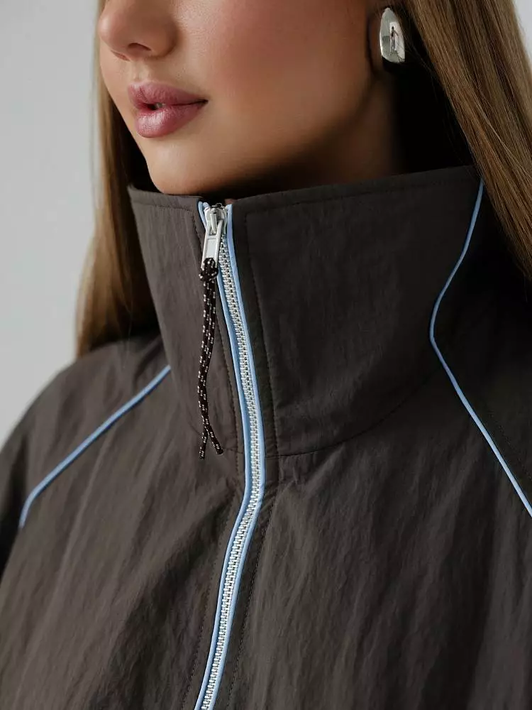 Ветровка (onesize (42-46RU) коричневый). Изображение № 5