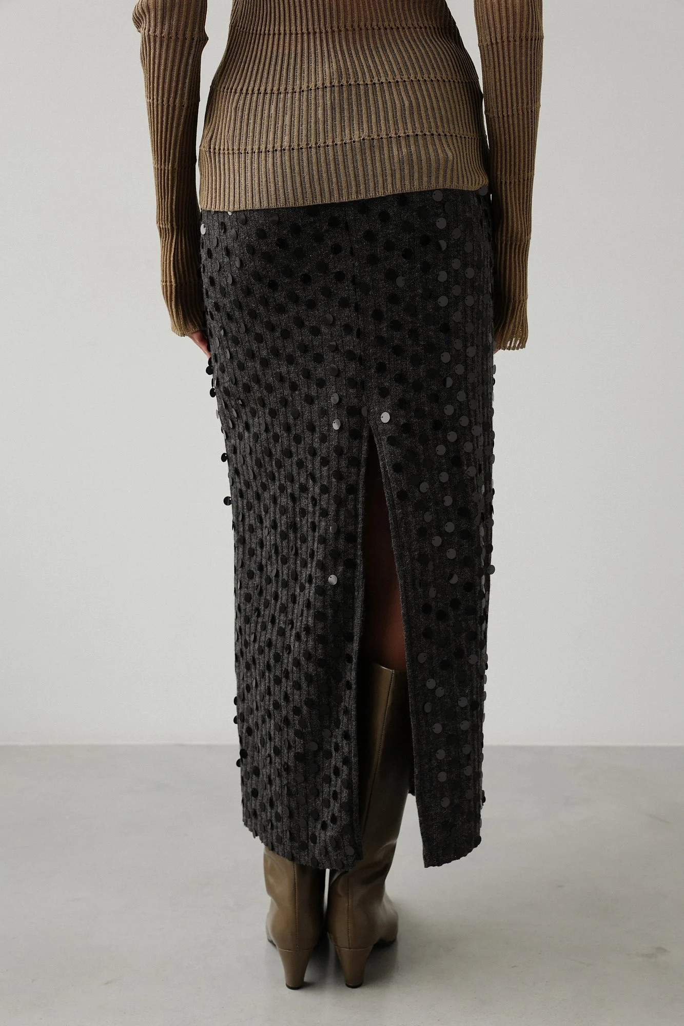 Юбка  (S (42RU), тёмно-серый). Избражение № 5