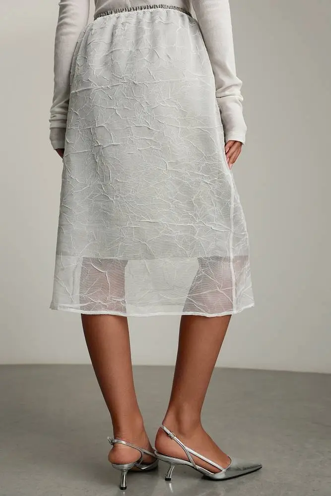 Юбка (M (44RU), белый). Изображение № 5