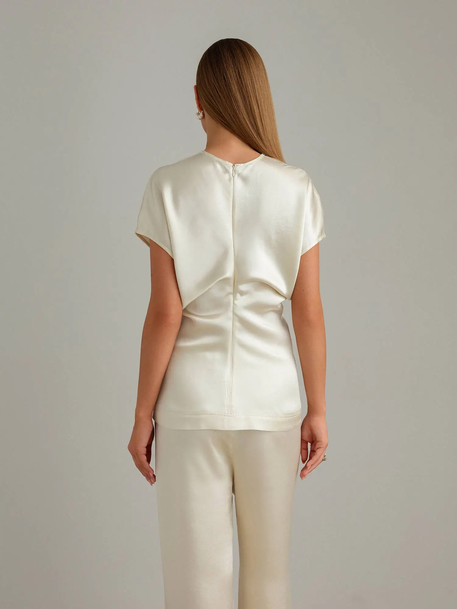 Топ (L (46RU), кремовый). Избражение № 5