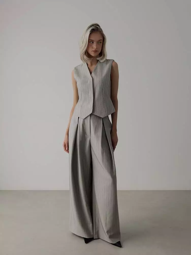 Жилет (S (42RU) серый). Изображение № 2