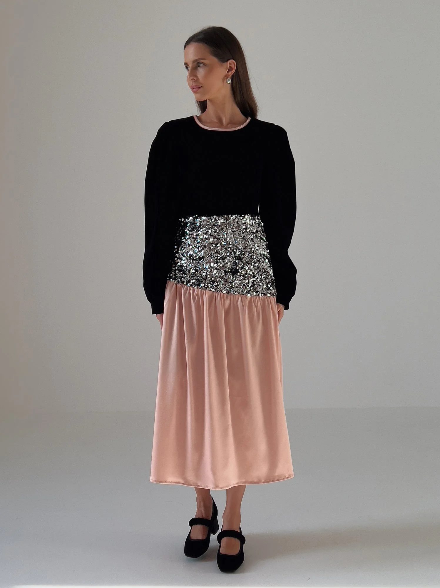 Платье (M, чёрный). Избражение № 1