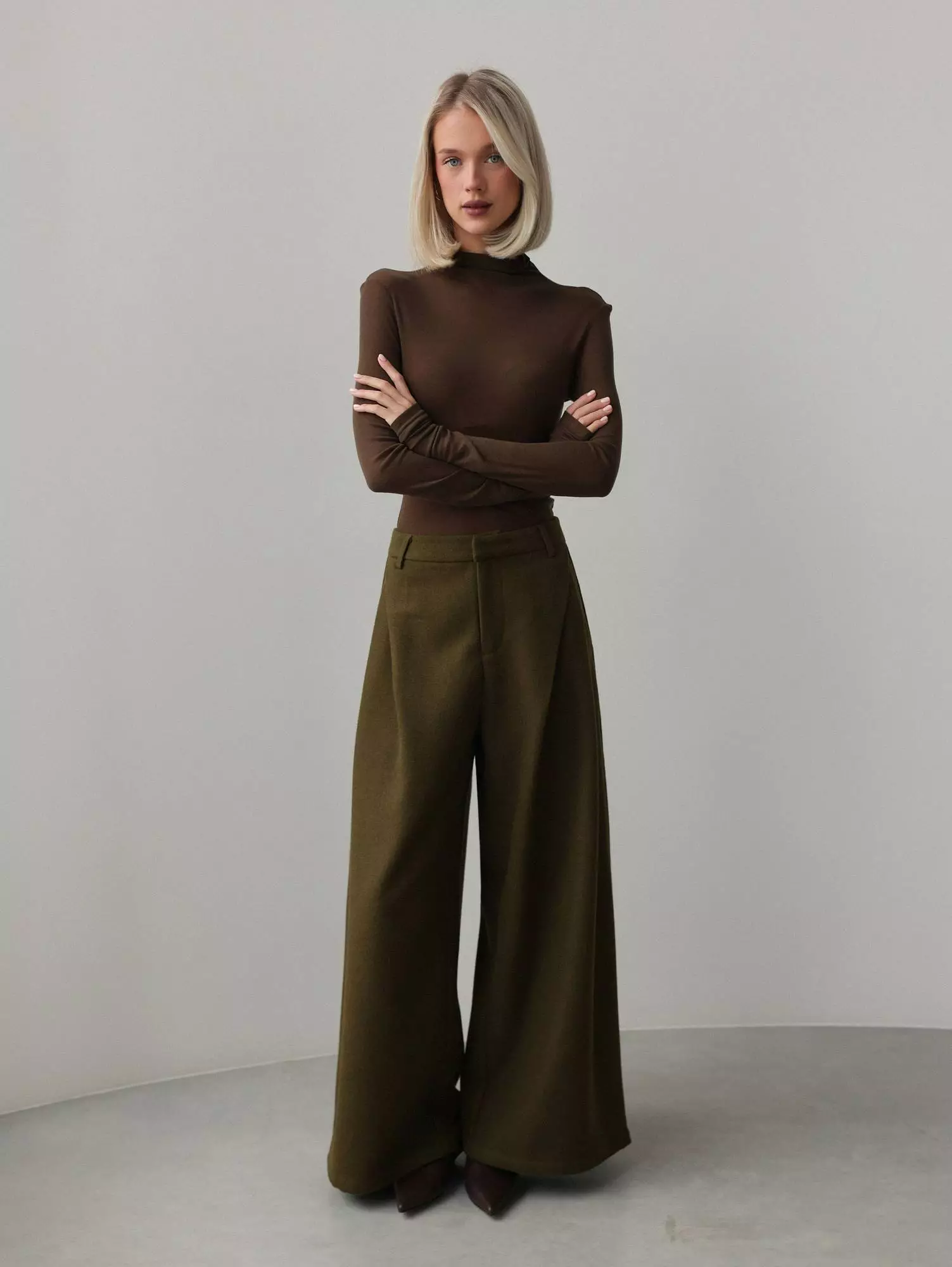 Водолазка (onesize (40-44RU), болотный). Избражение № 1