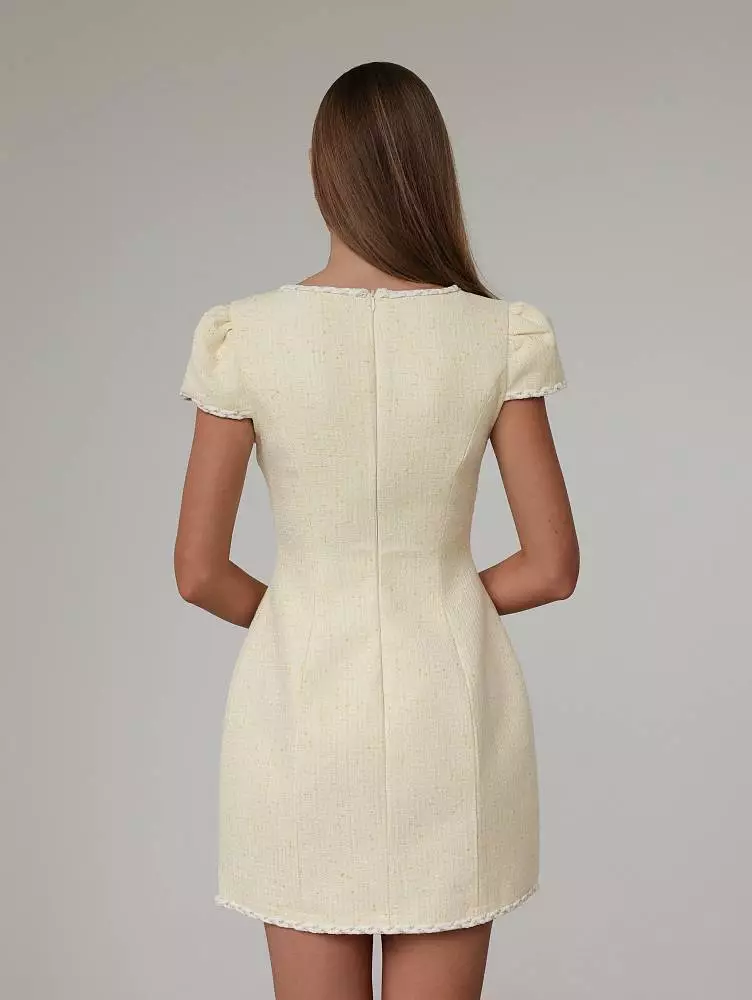 Платье (L (46RU), нежно-жёлтый). Изображение № 6