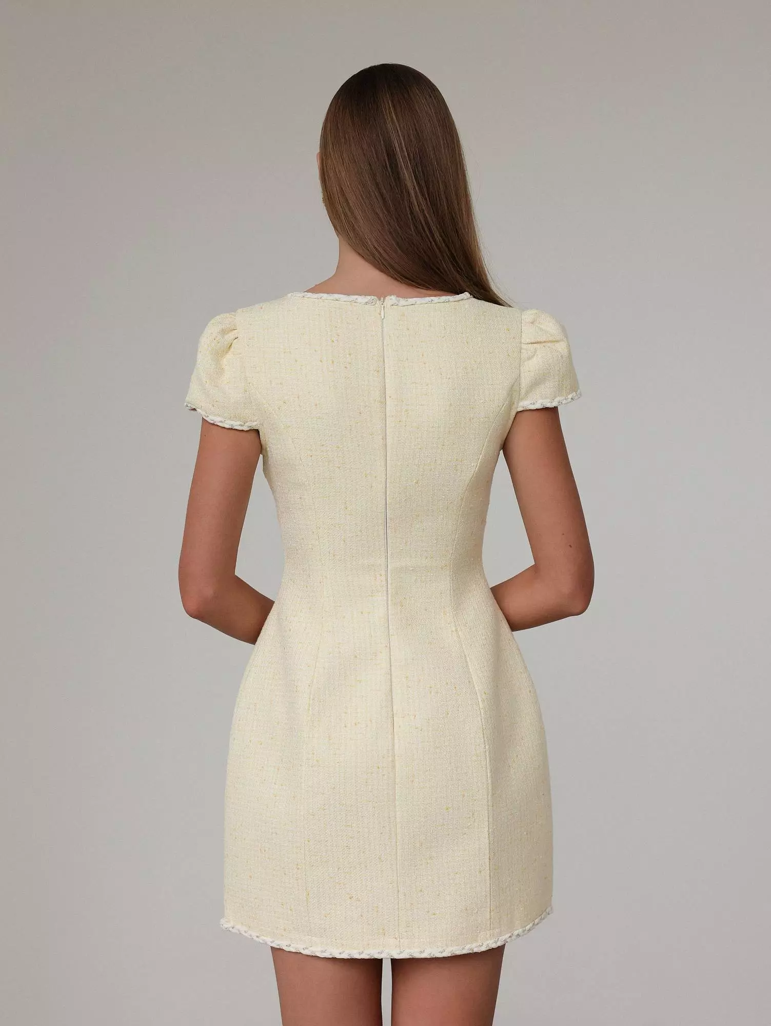 Платье (L (46RU), нежно-жёлтый). Избражение № 6