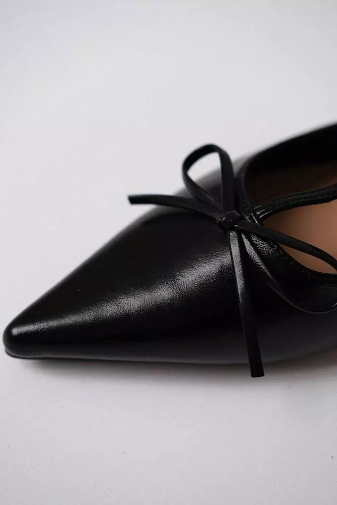 балетки (37, чёрный). Изображение № 3