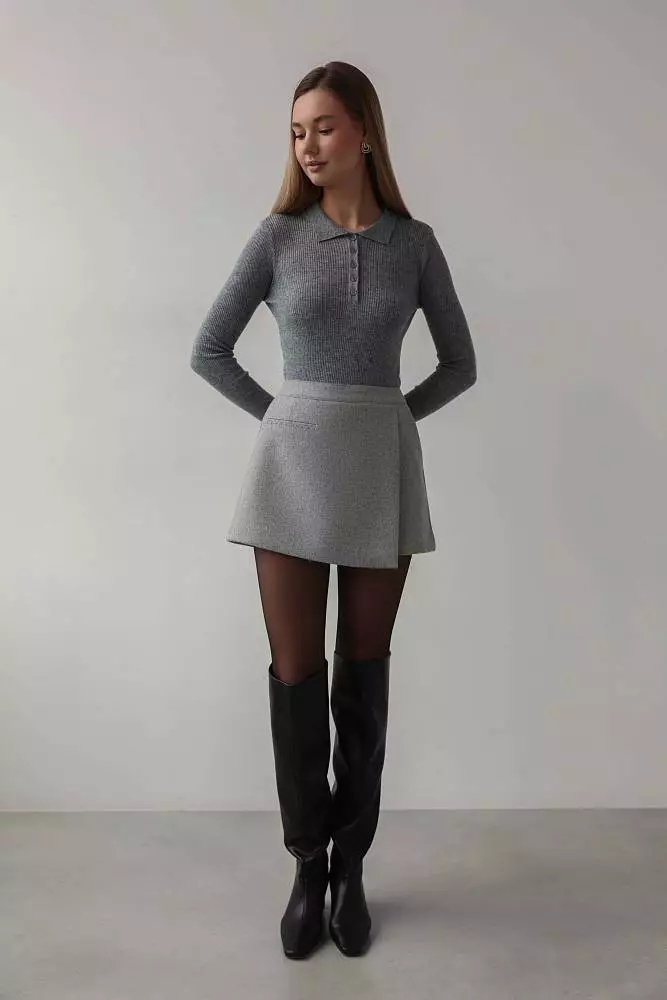 Юбка  (M (44RU), серый). Изображение № 1