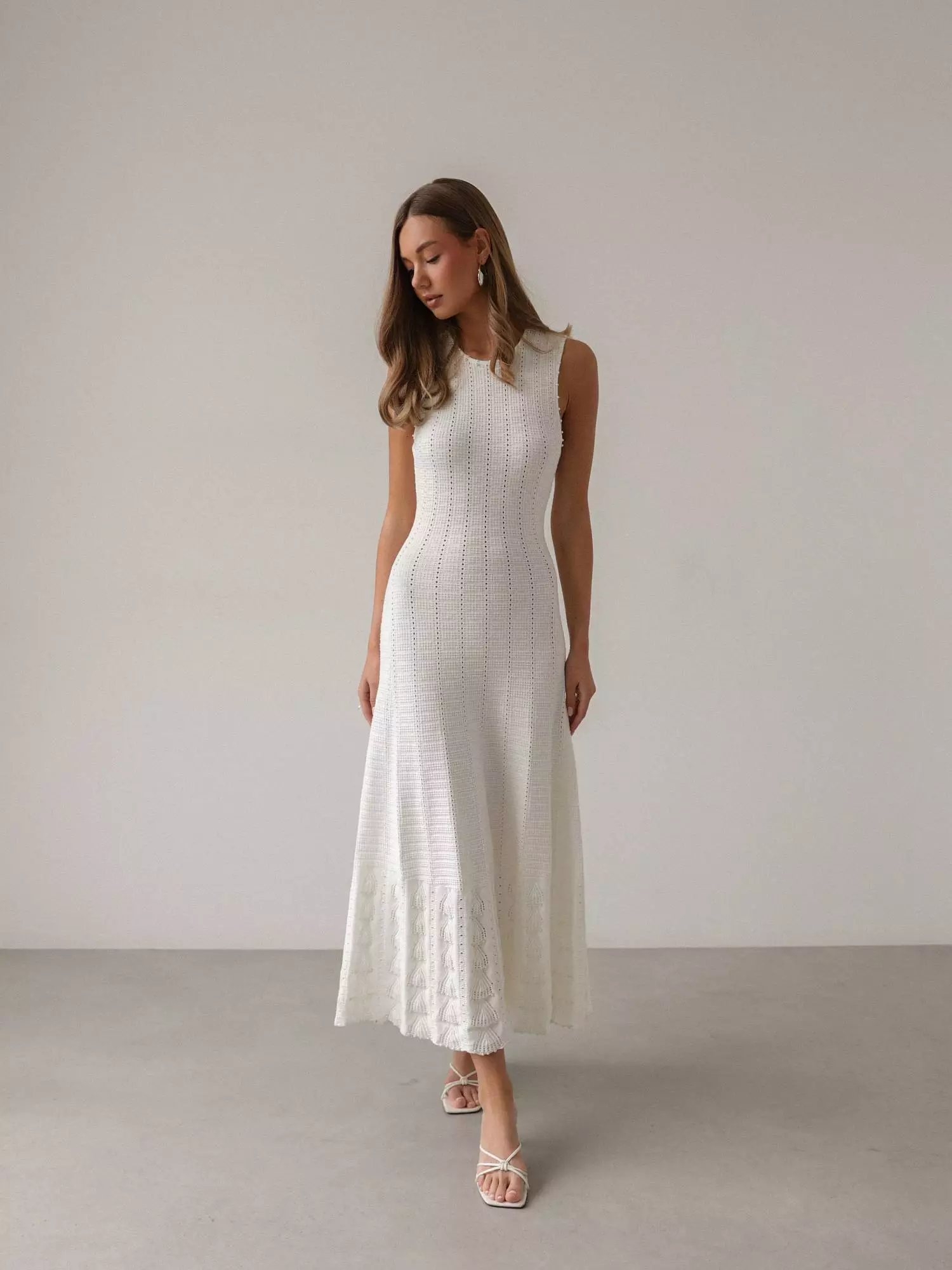 Платье (L (46RU), белый). Избражение № 1