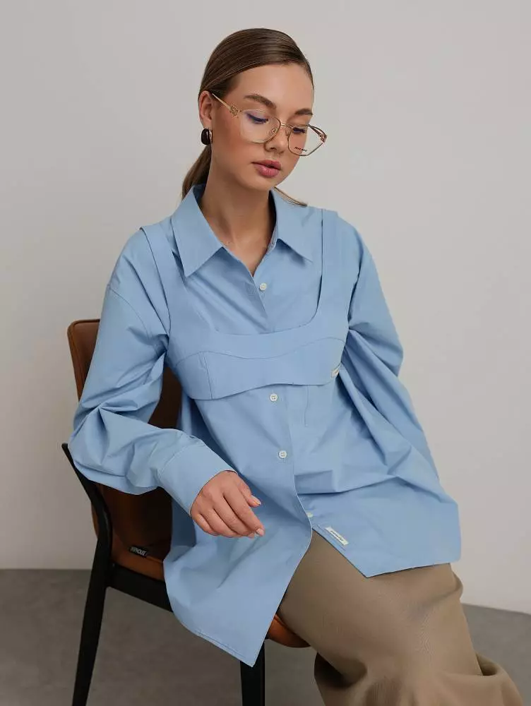 Топ (onesize (42-46RU) голубой). Изображение № 5