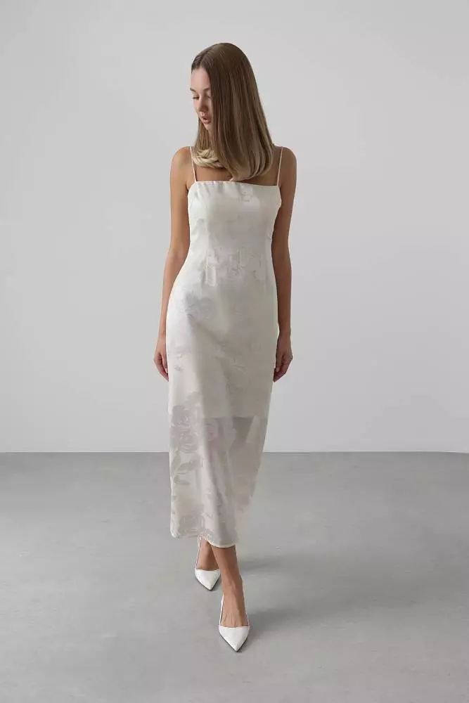 Платье (S (42), слоновая кость). Изображение № 1