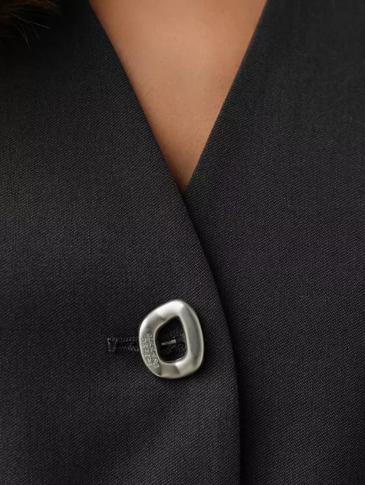 Жилет (M (44RU) серый). Изображение № 3