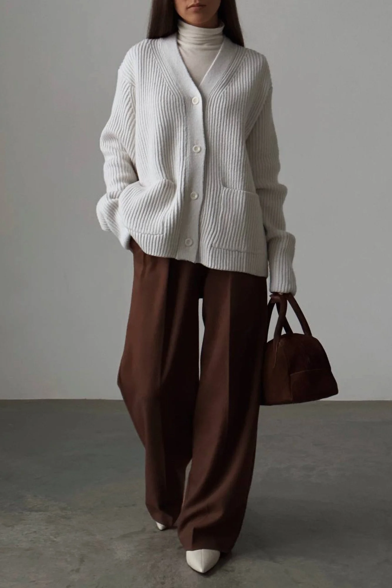 Кардиган (onesize (42-46RU), молочный). Изображение № 2
