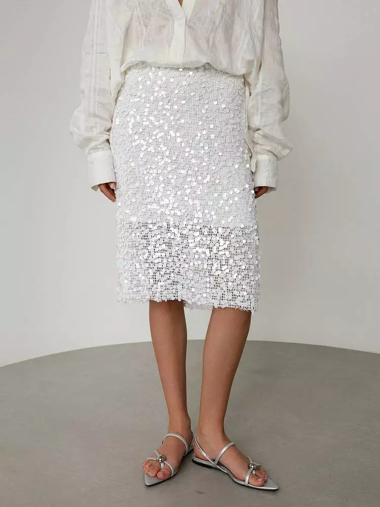 Юбка (S (42RU), белый). Изображение № 3