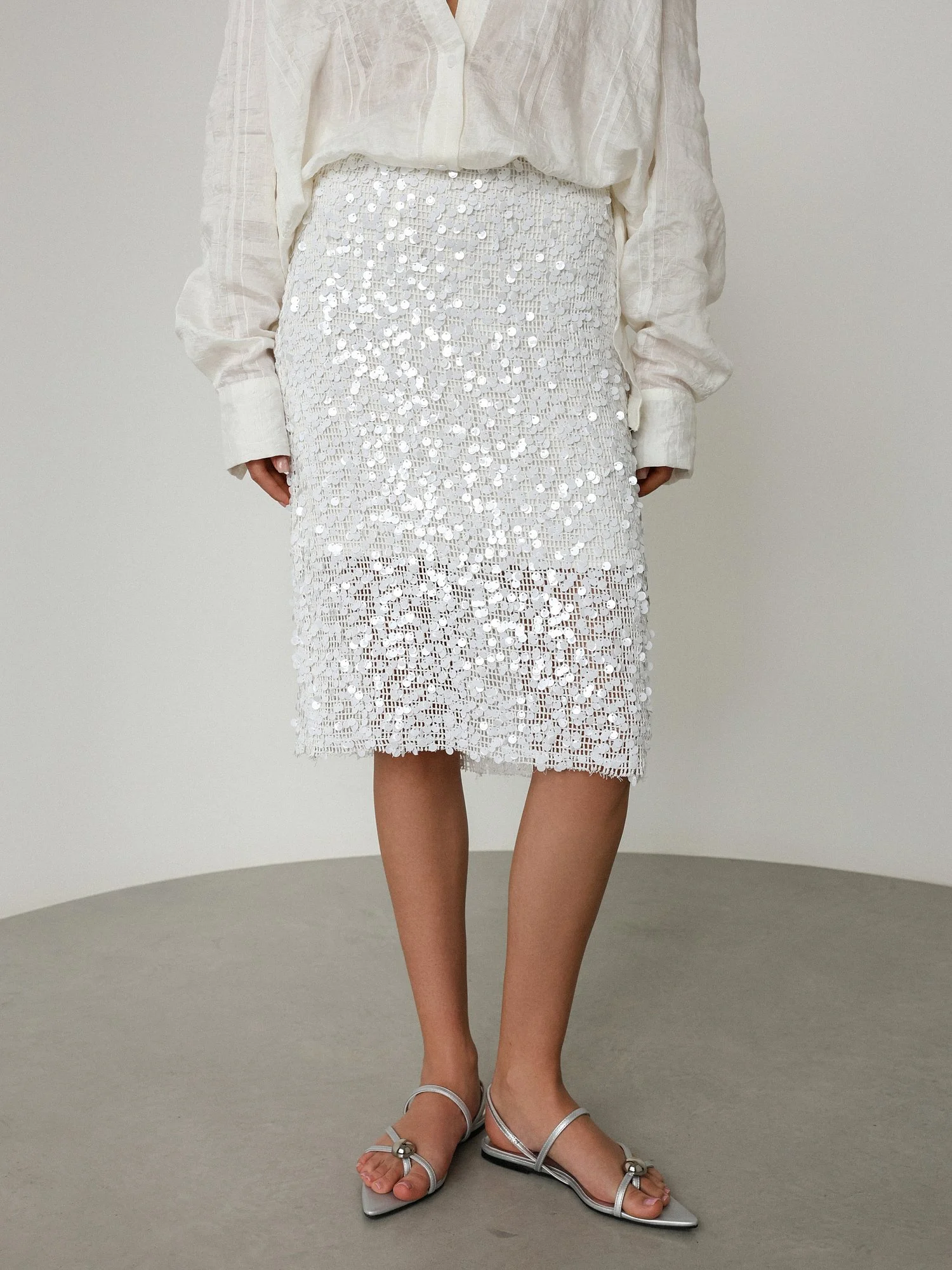 Юбка (S (42RU), белый). Избражение № 3