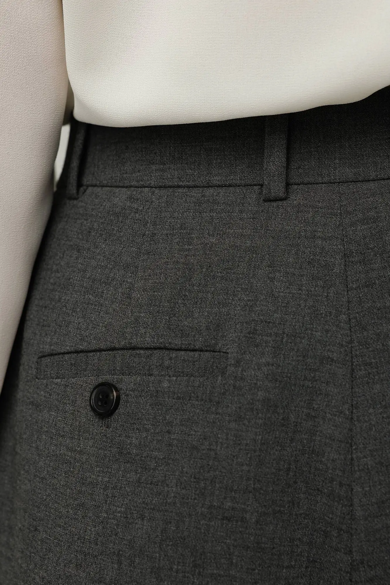 Брюки (S (42RU) тёмно-серый). Избражение № 5