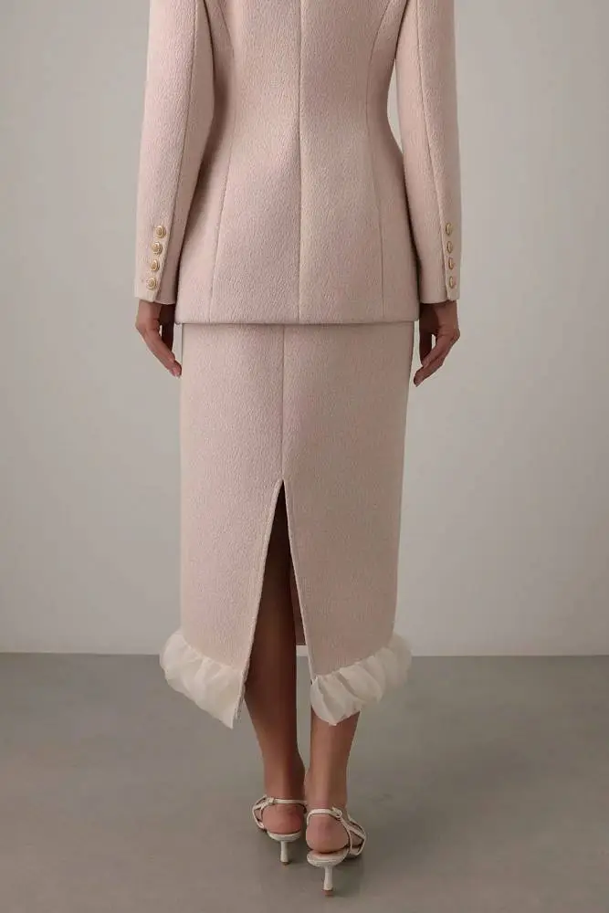 Юбка  (M (44RU), светло-пудровый). Изображение № 5