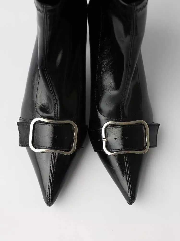 Ботильоны (38, чёрный). Изображение № 3