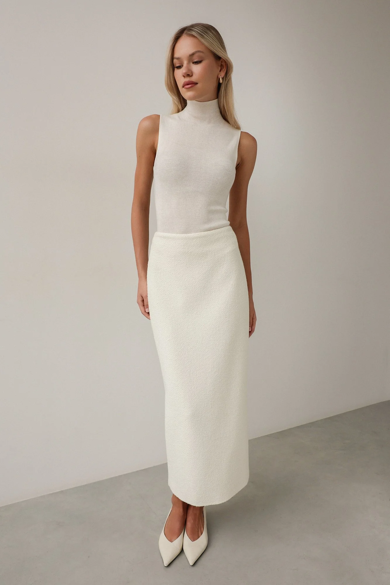 Юбка (M (44RU), молочный). Избражение № 1