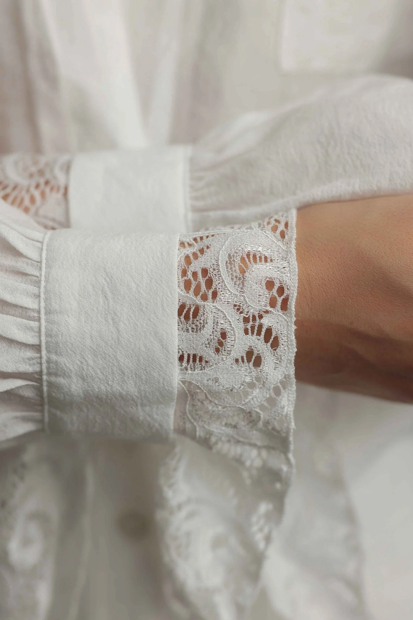 блузка (M (44), белый). Избражение № 5