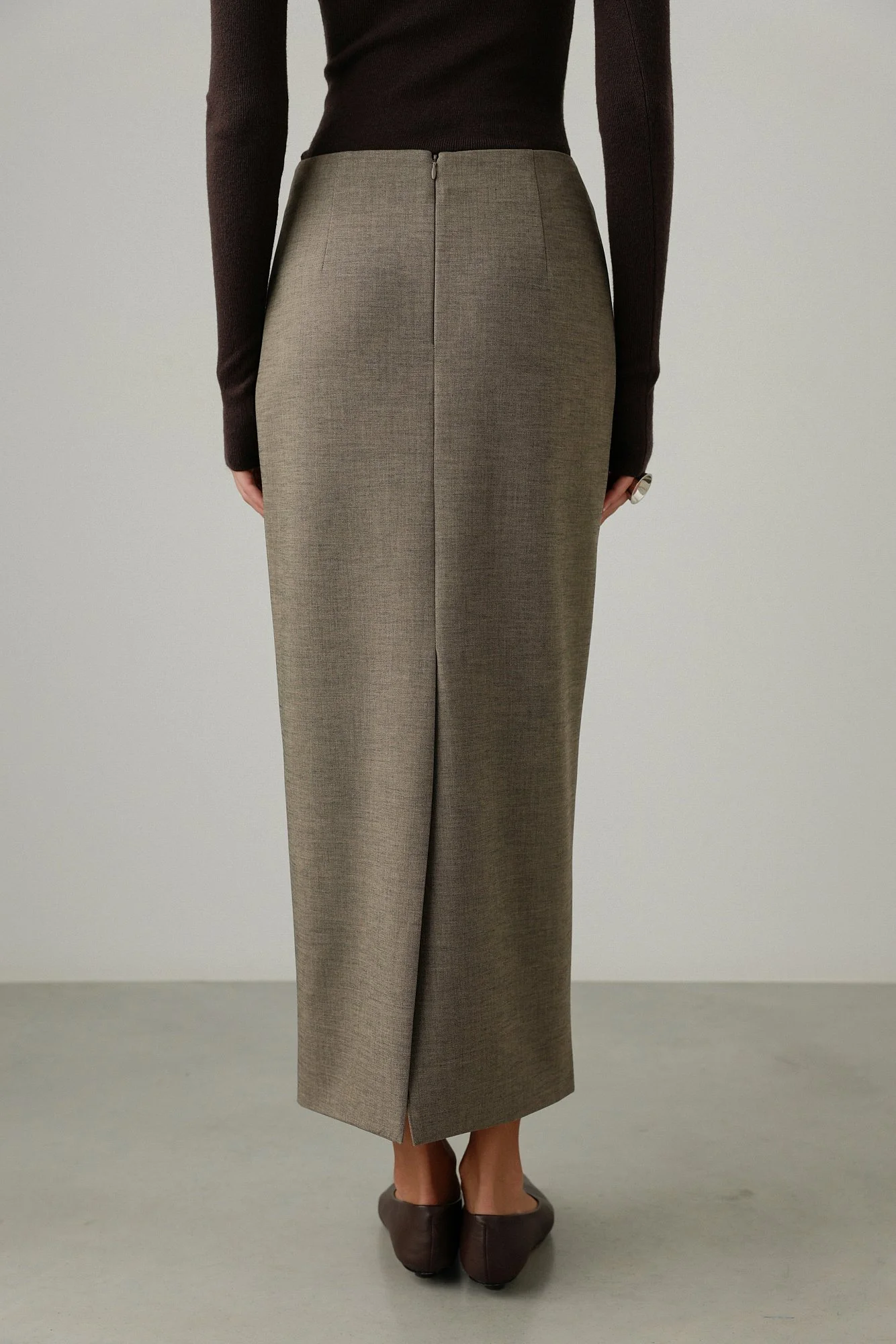 Юбка  (L (46RU), светло-коричневый). Избражение № 6