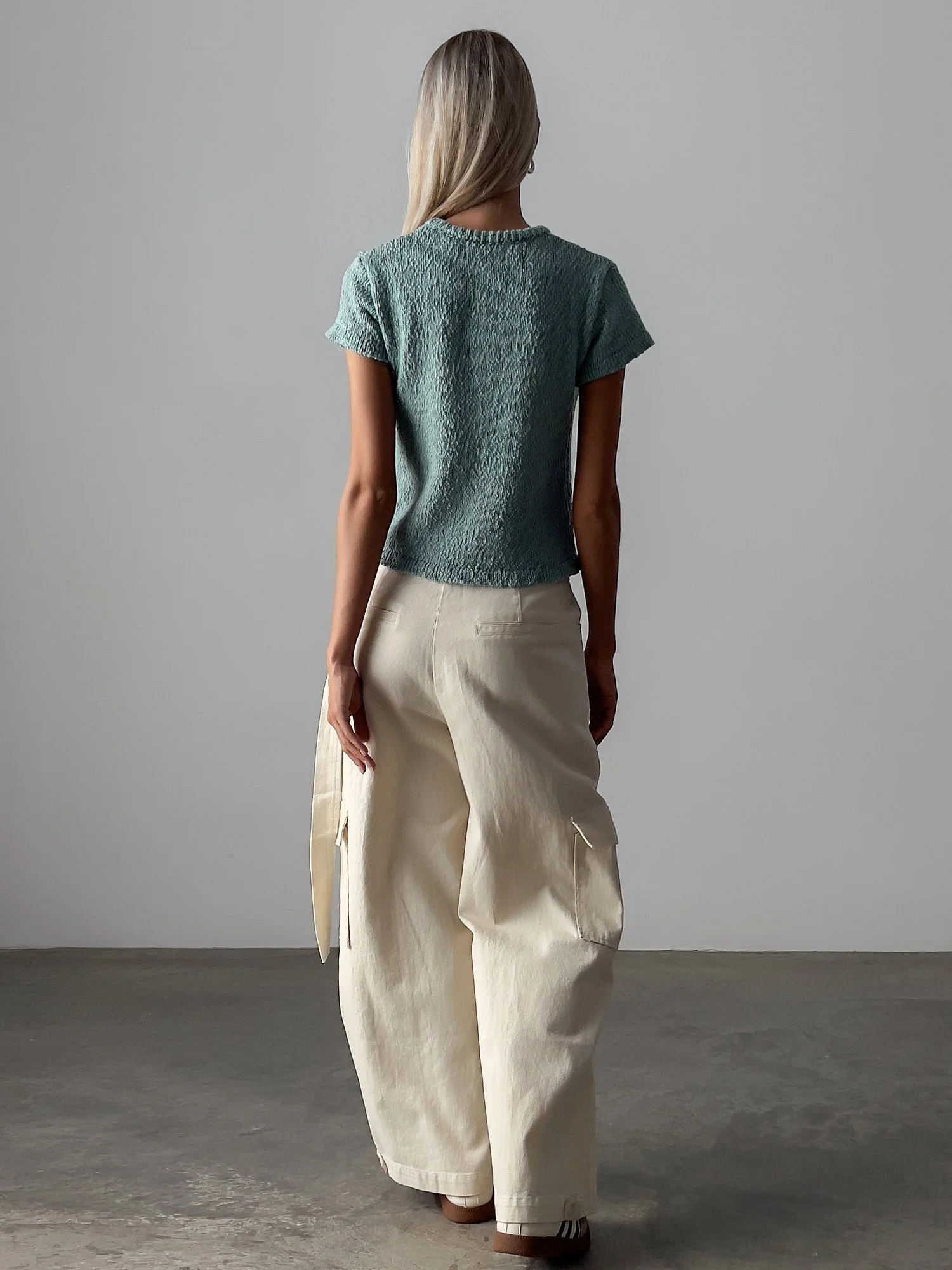 брюки (M, молочный). Избражение № 4