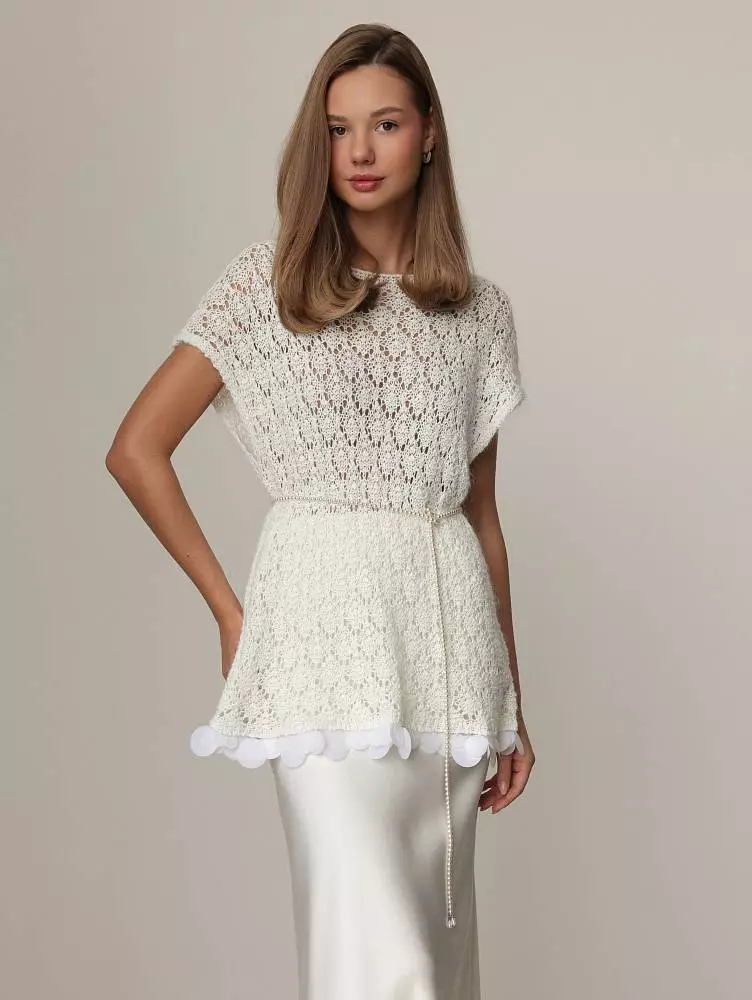 Топ (onesize (42-46RU), белый). Изображение № 1