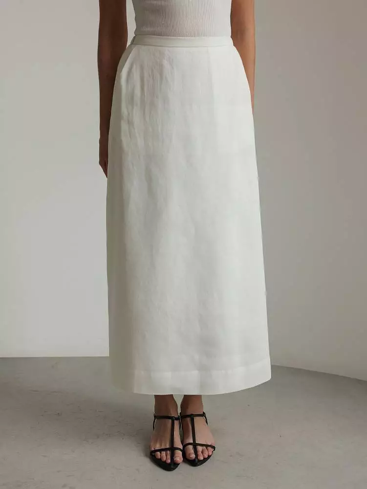 Костюм: топ и юбка (M (44RU), белый). Изображение № 3