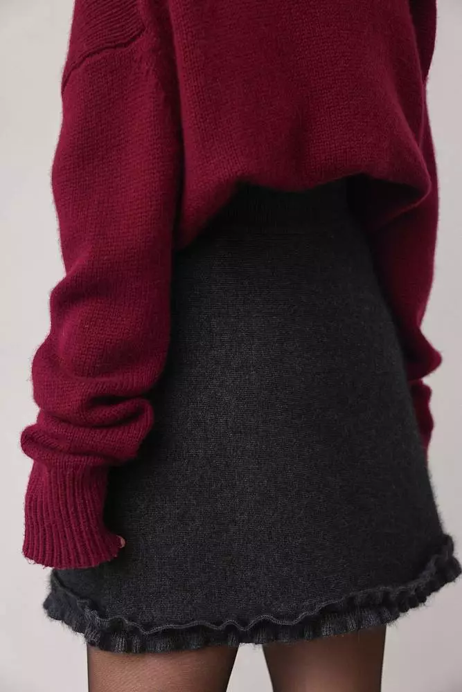 Юбка (onesize (42-46RU), тёмно-серый). Изображение № 6