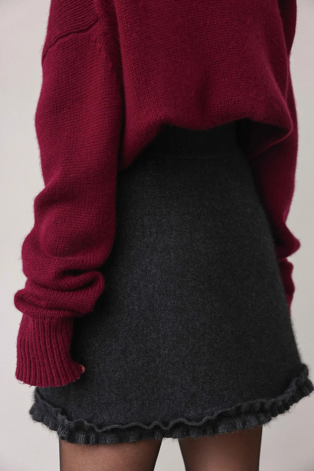 Юбка (onesize (42-46RU), тёмно-серый). Избражение № 6