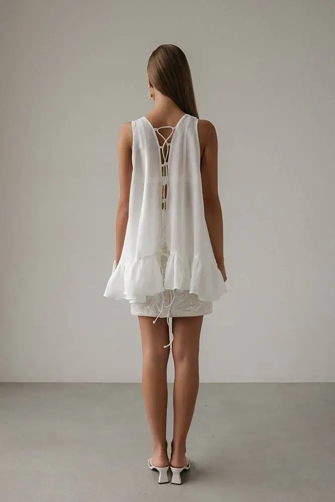 Юбка (S (42RU), бежевый). Изображение № 4