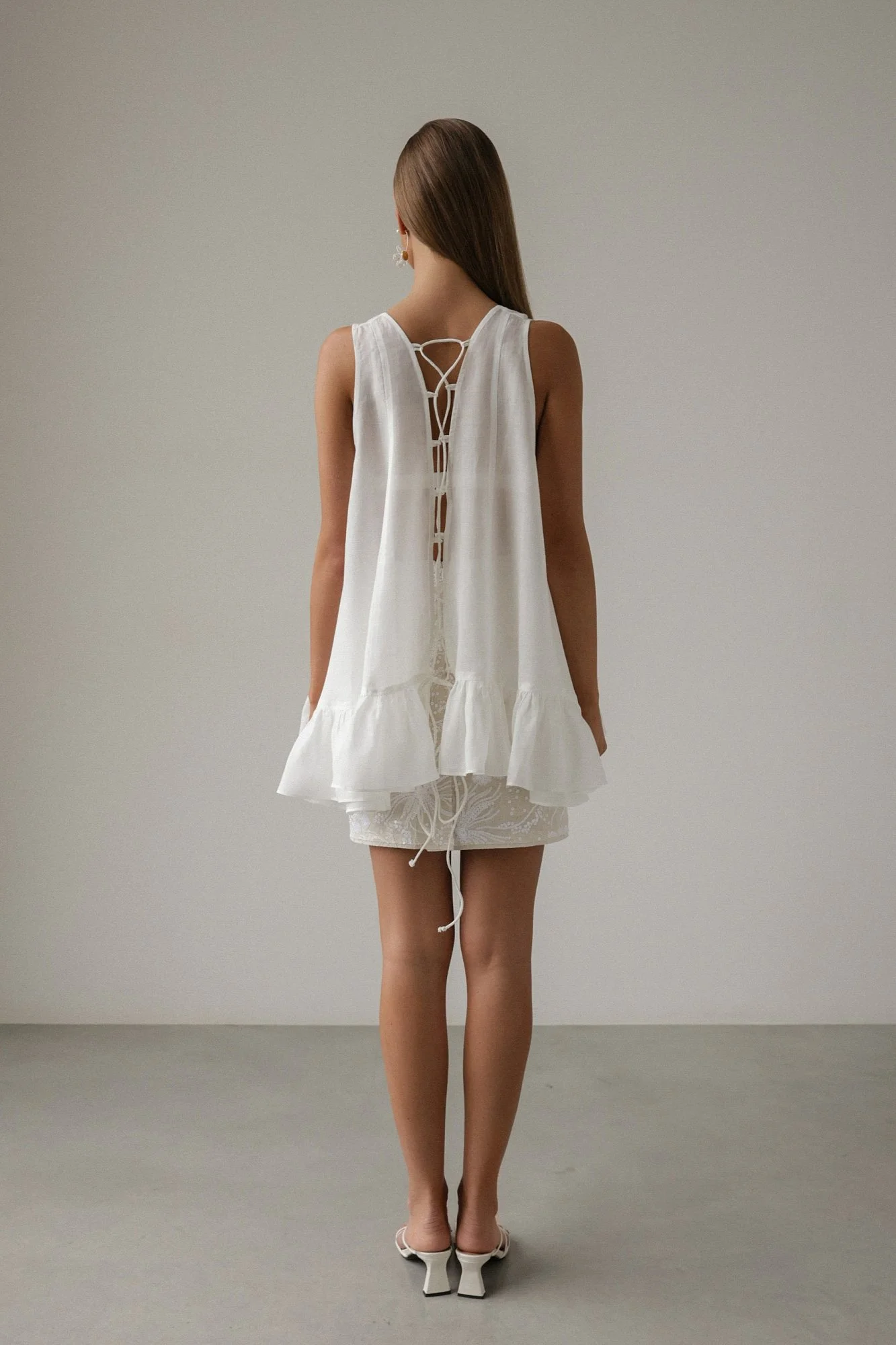 Юбка (S (42RU), бежевый). Избражение № 4