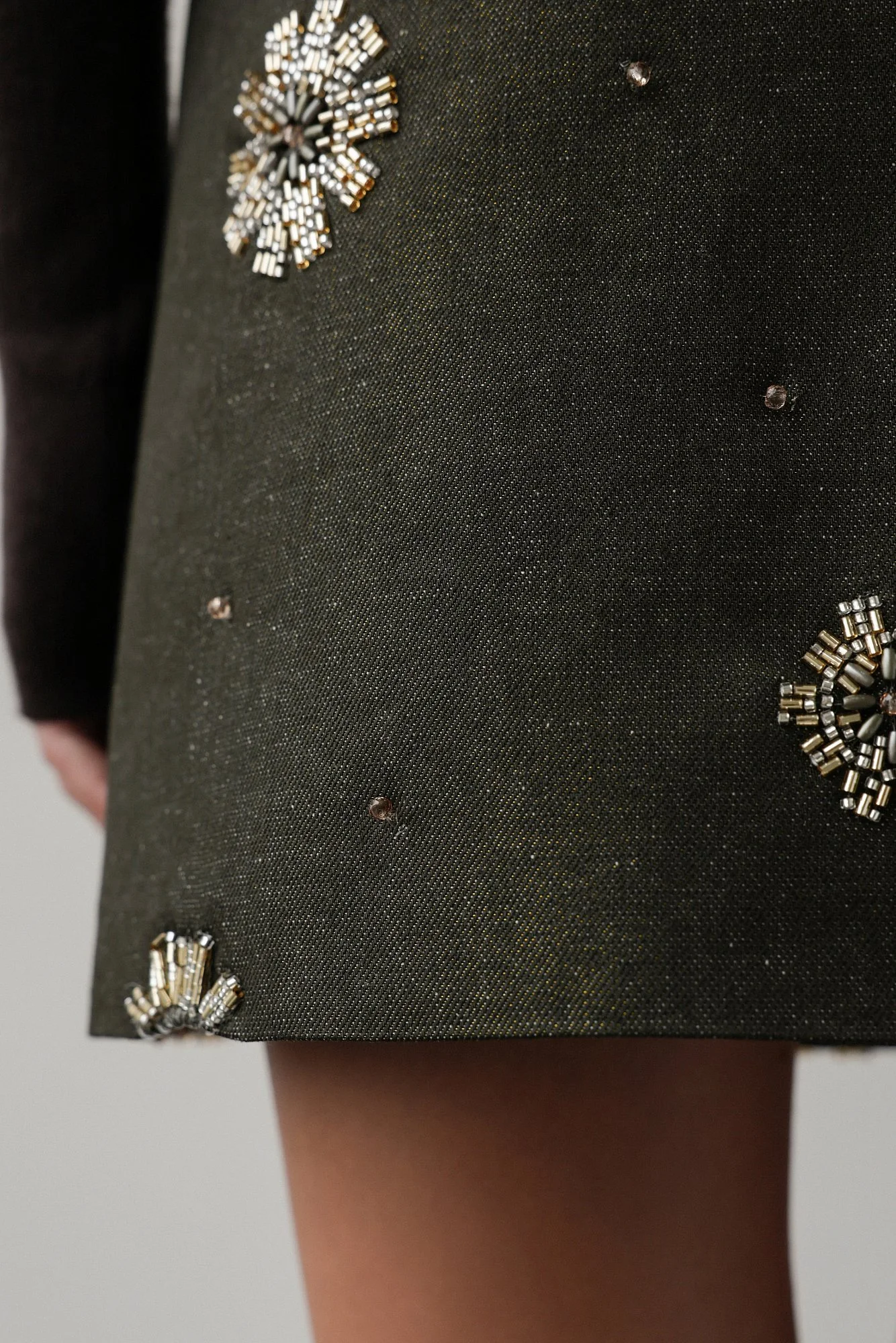 Юбка (M (44RU), тёмно-зелёный). Избражение № 5