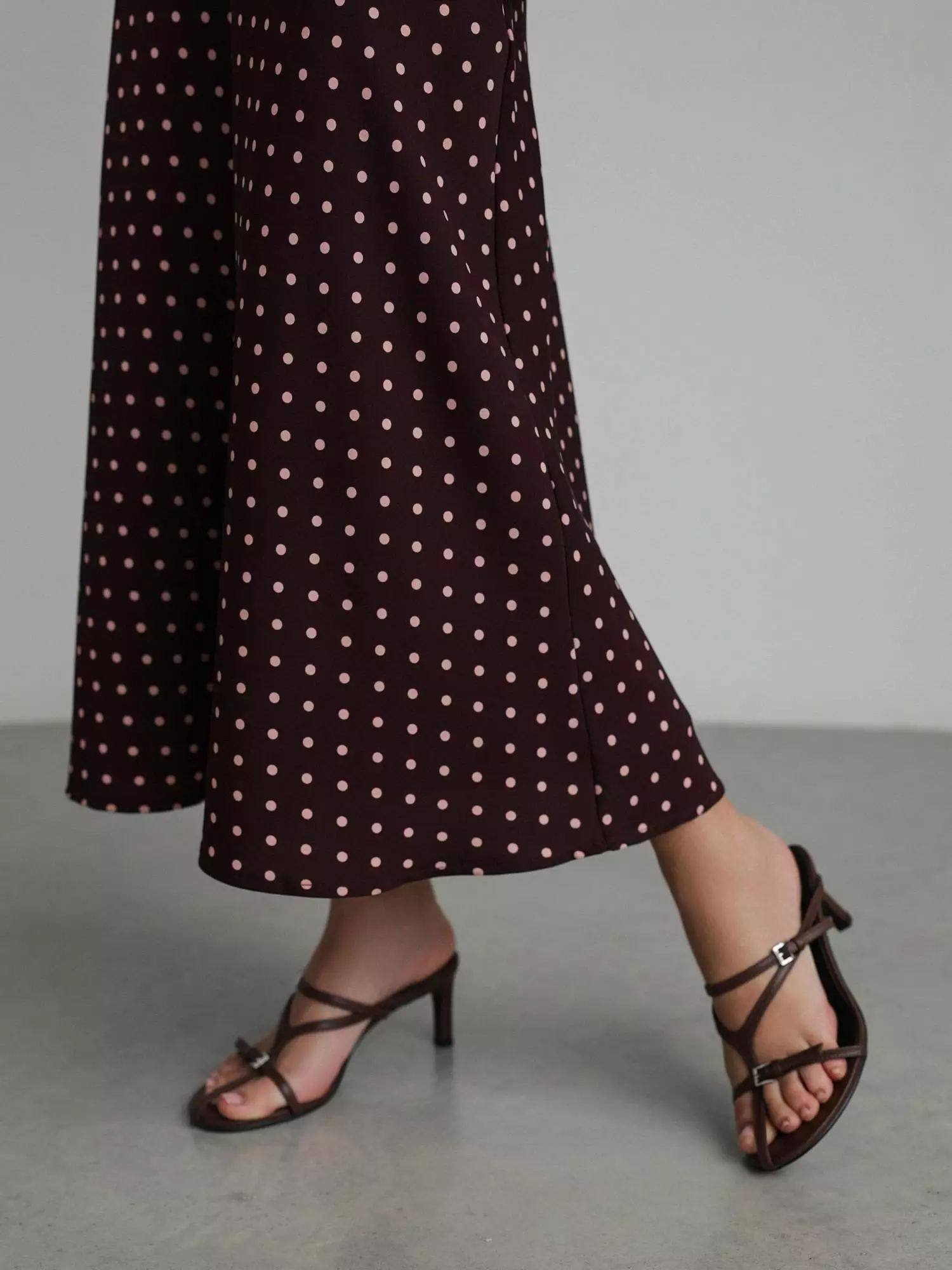 Платье (L (46RU), бордово-коричневый). Избражение № 4