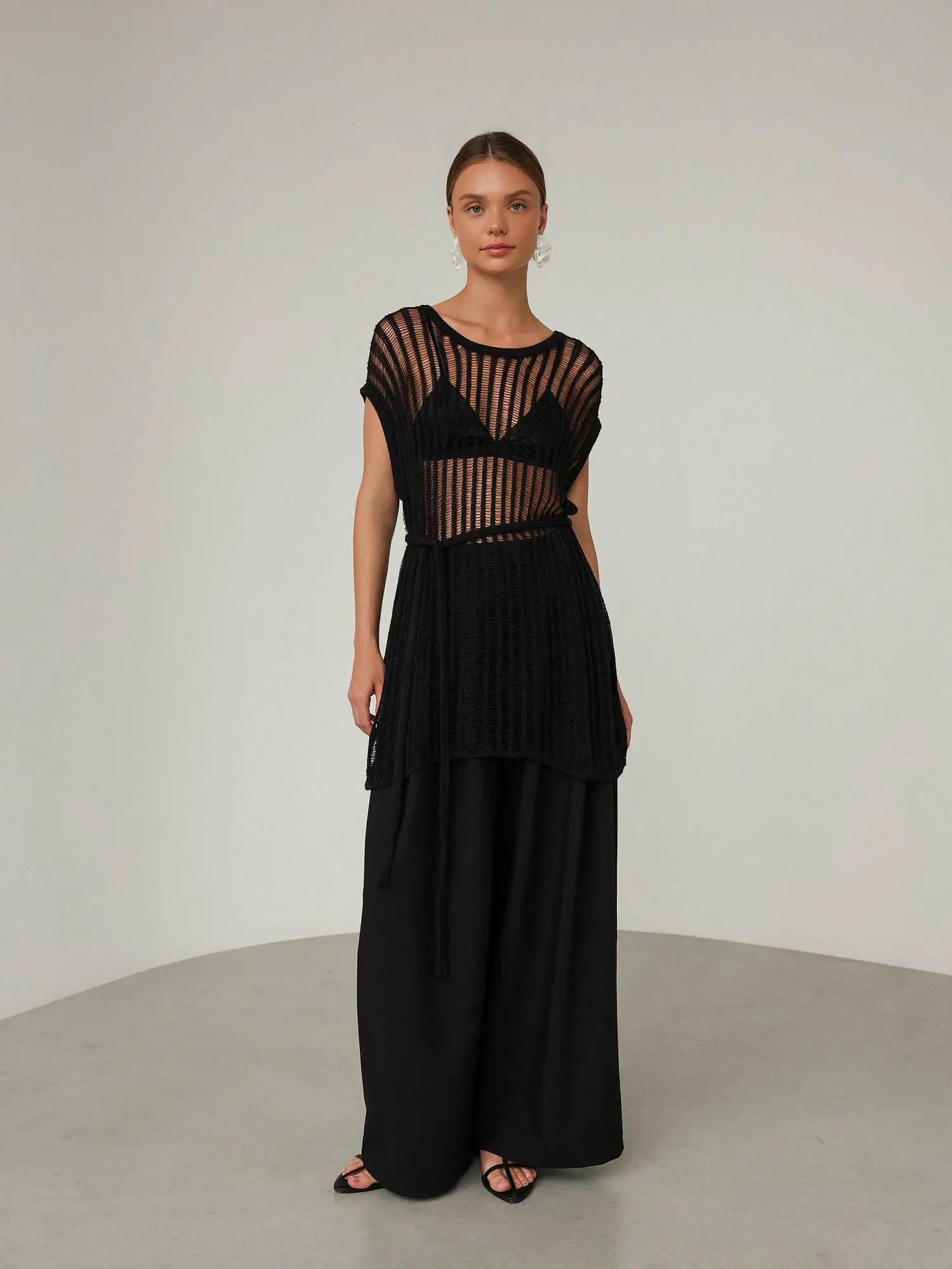 Топ (M (44RU), чёрный). Избражение № 1