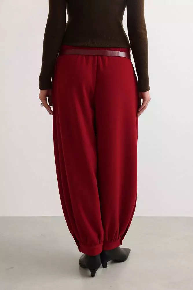 Брюки (M (44RU), бордовый). Изображение № 6