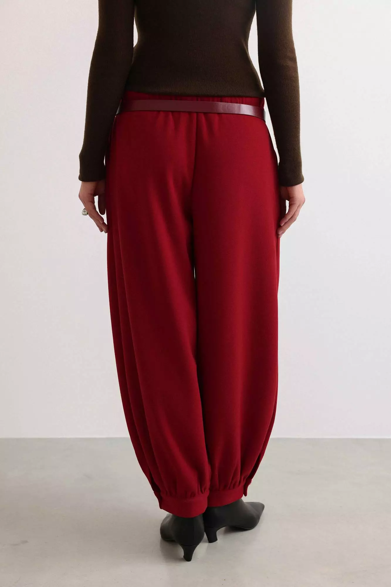 Брюки (M (44RU), бордовый). Избражение № 6