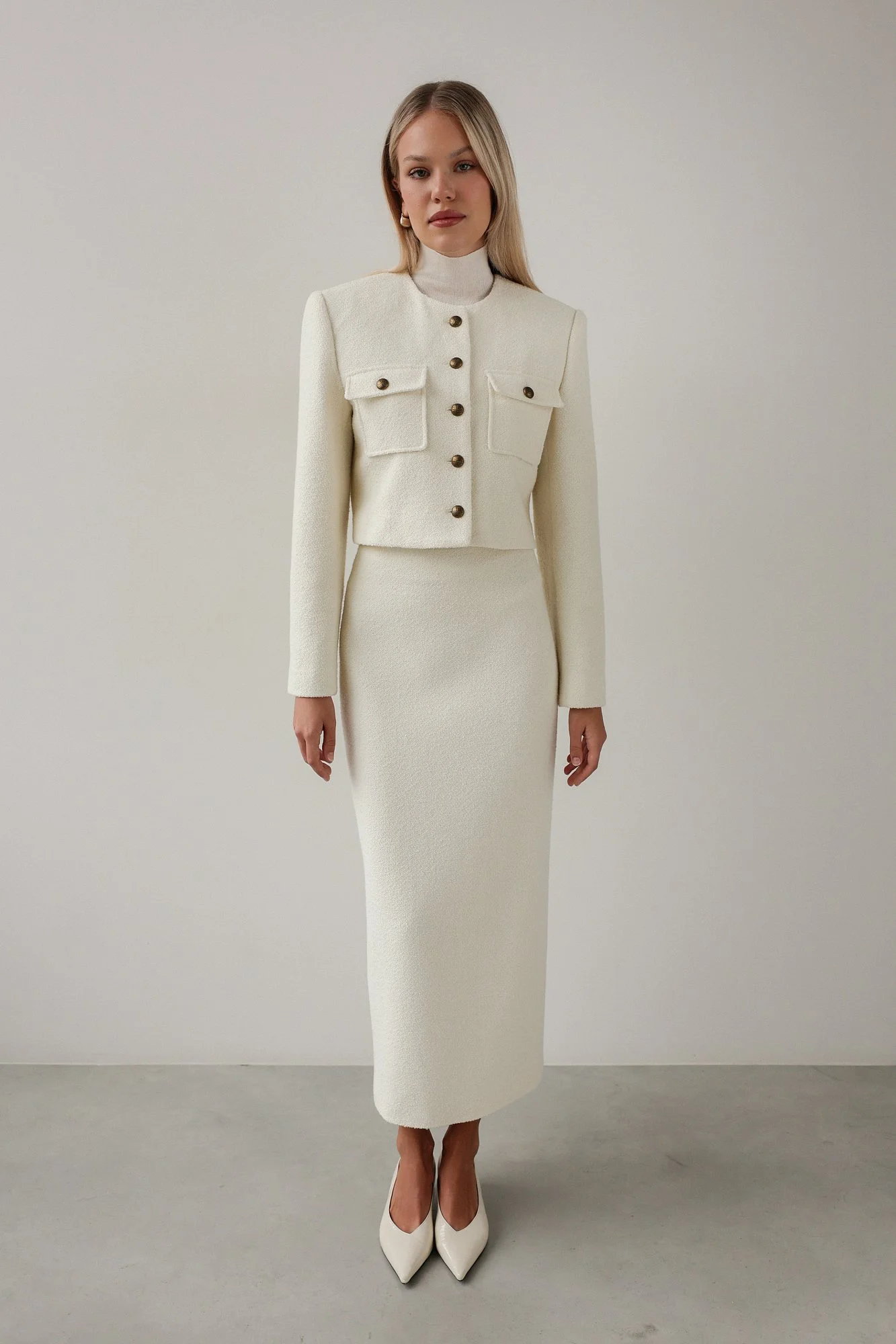 Юбка (M (44RU), молочный). Избражение № 7