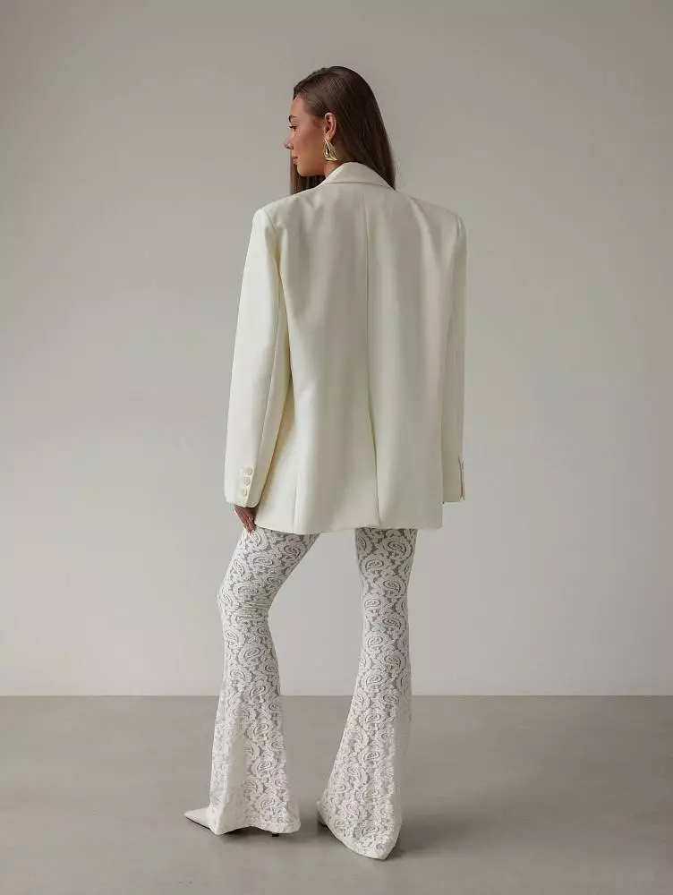 Пиджак (M (44RU), молочный). Изображение № 4