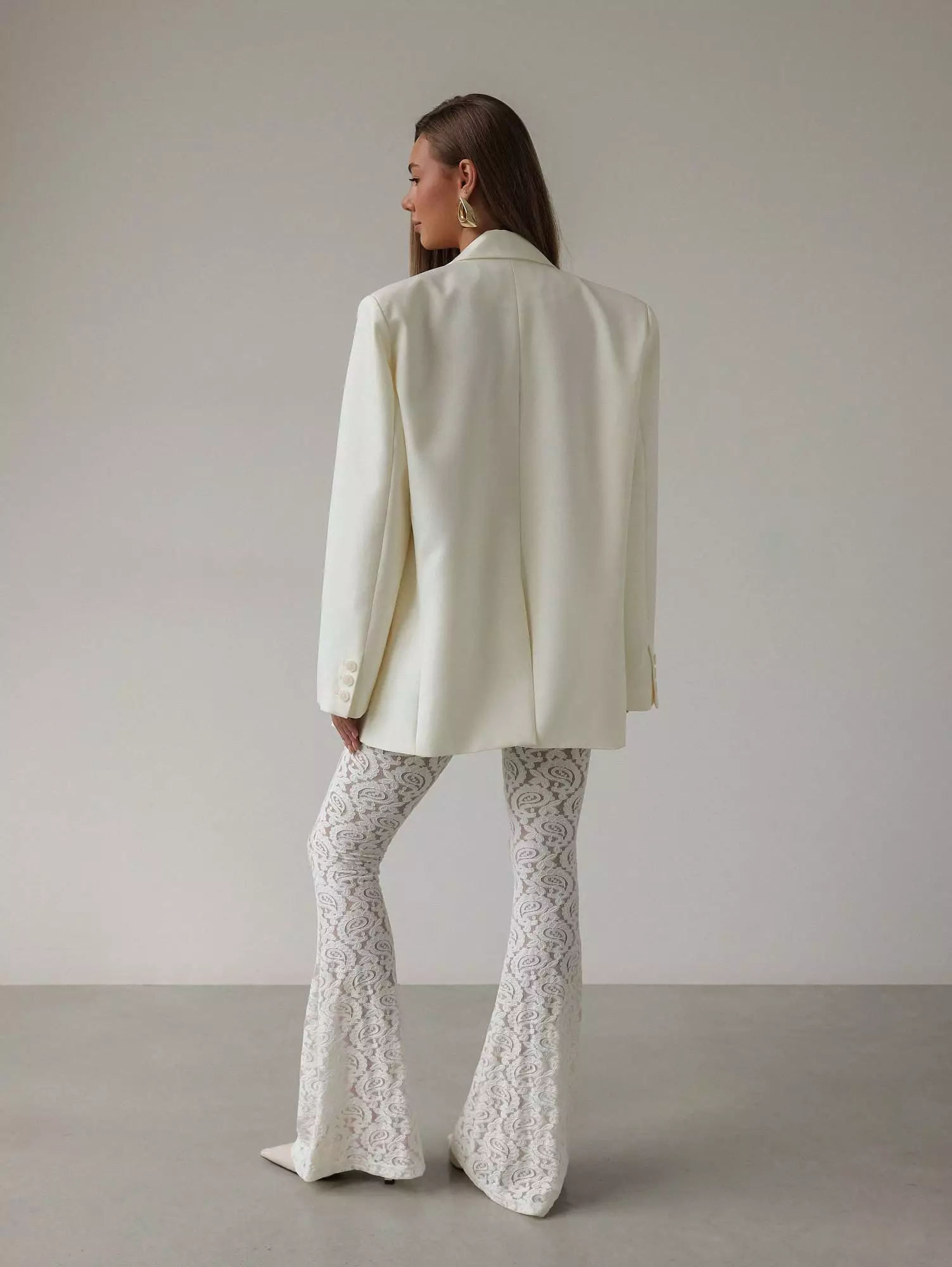 Пиджак (M (44RU), молочный). Избражение № 4